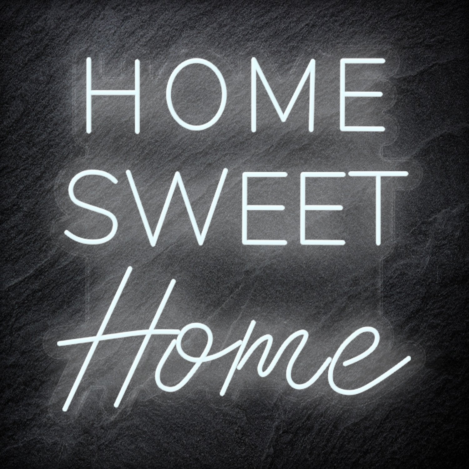 "Home Sweet Home" LED Neonschild Sign Schriftzug - NEONEVERGLOW