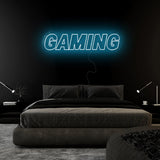 "Gaming" LED Game Neonschild Sign Schriftzug - NEONEVERGLOW
