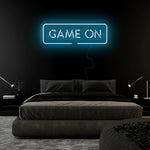 "Game On" LED  Neonschild Sign Schriftzug - NEONEVERGLOW