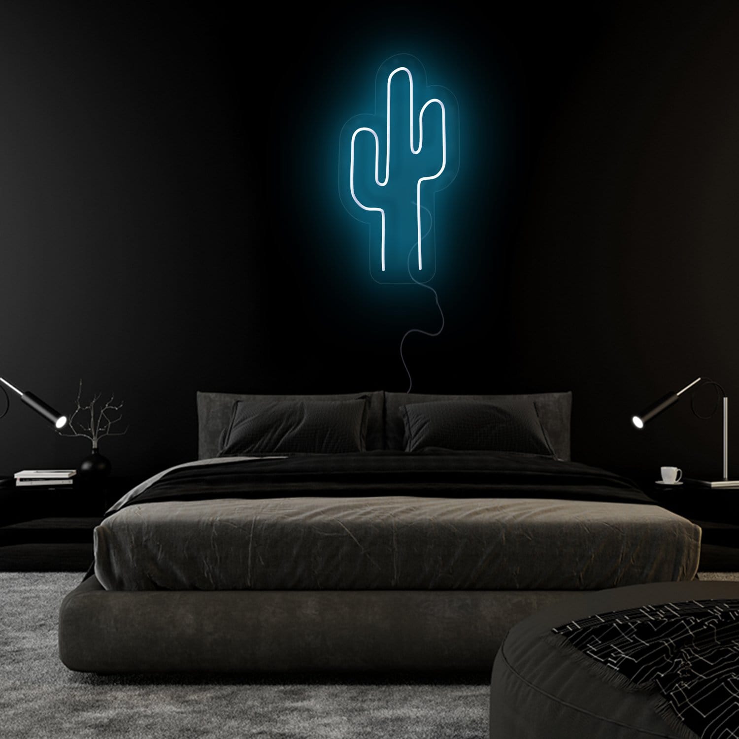 "Kaktus" LED Neonschild Sign Schriftzug - NEONEVERGLOW