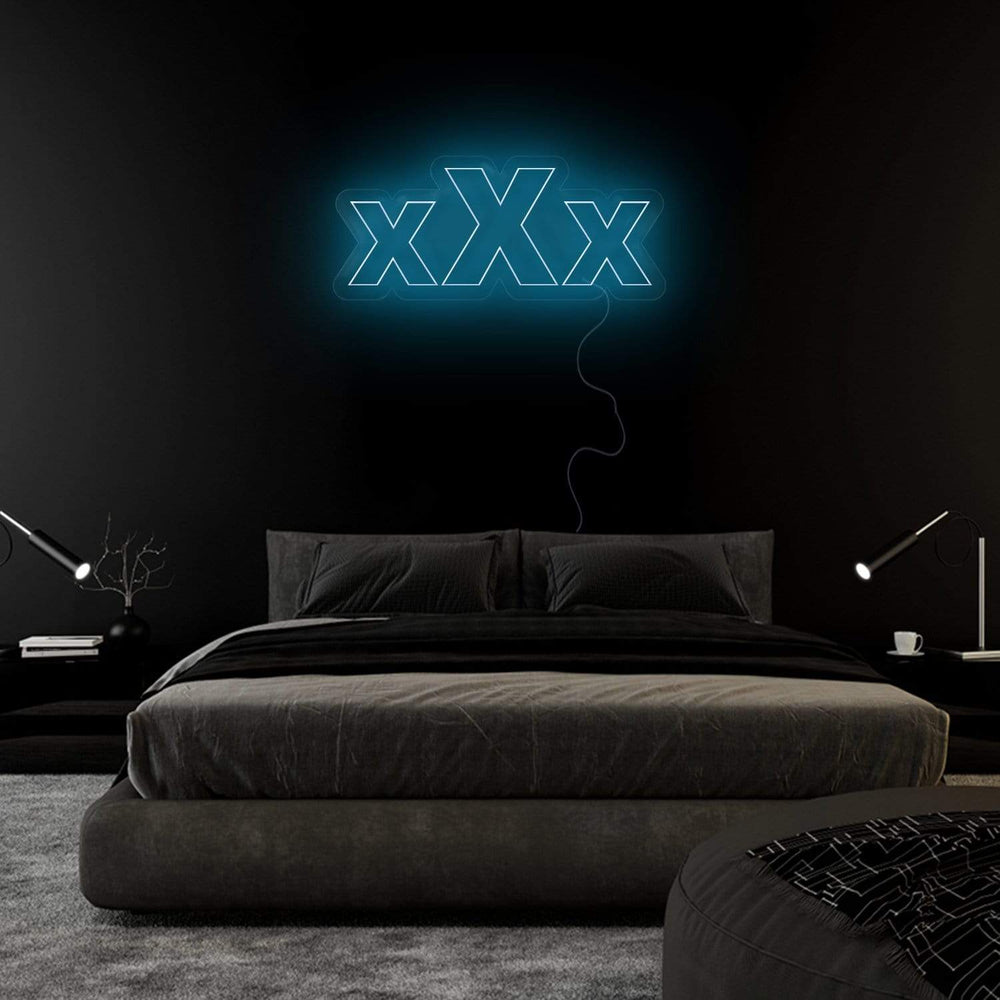 "xXx" Neonschild Sign Schriftzug - NEONEVERGLOW