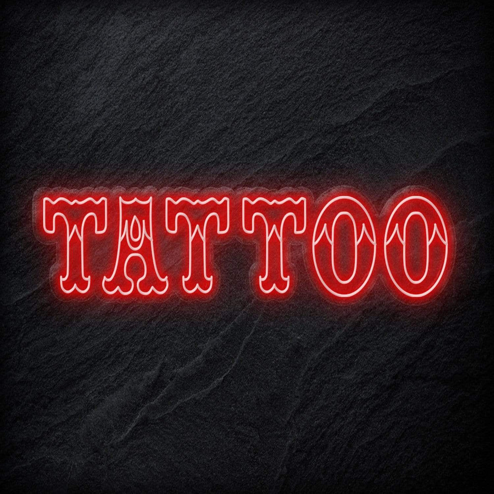 " Tattoo" Neonschild Sign - NEONEVERGLOW