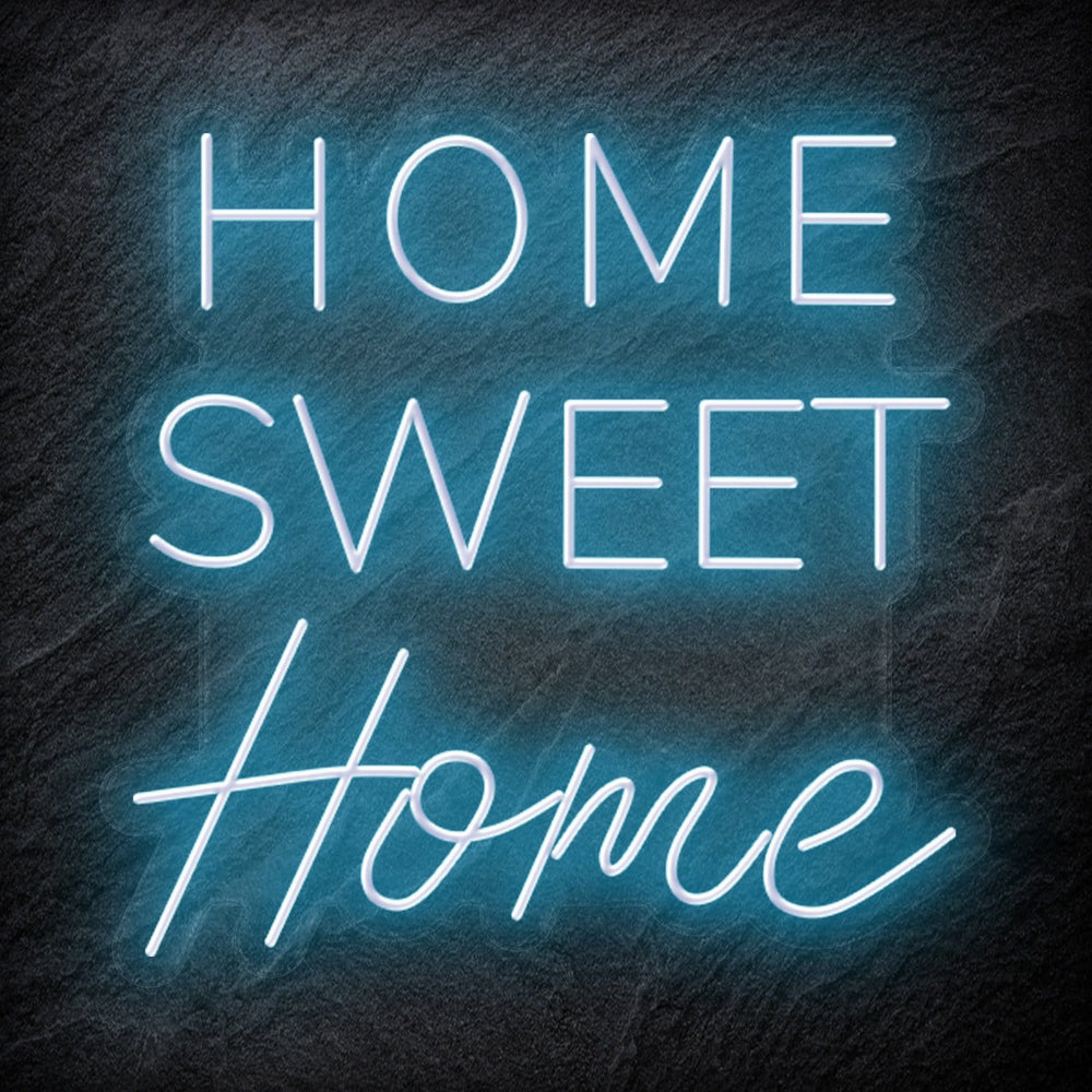 "Home Sweet Home" Neonschild Sign Schriftzug - NEONEVERGLOW