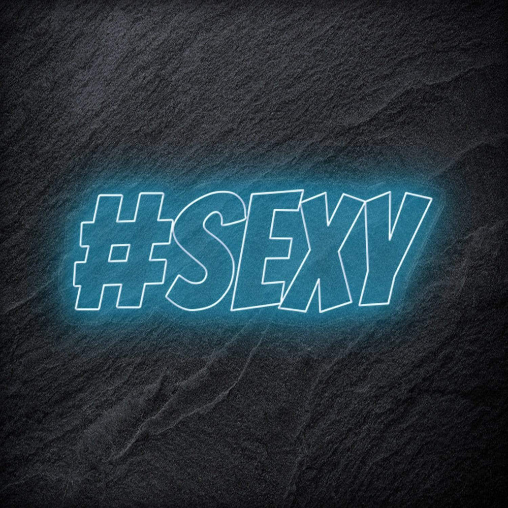 "#sexy" Neonschild - NEONEVERGLOW