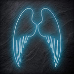 "Flügel" LED Neonschild Sign Schriftzug - NEONEVERGLOW
