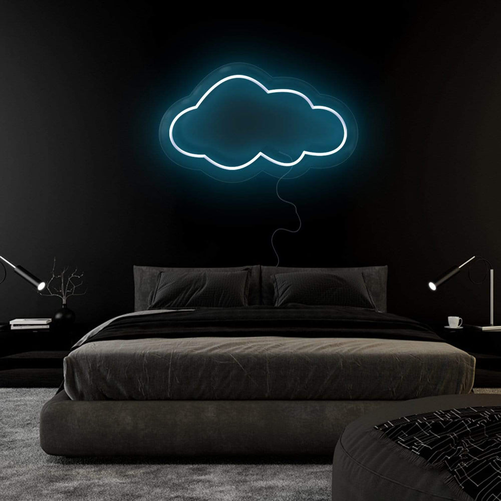 "Wolke" Neonschild Sign - NEONEVERGLOW