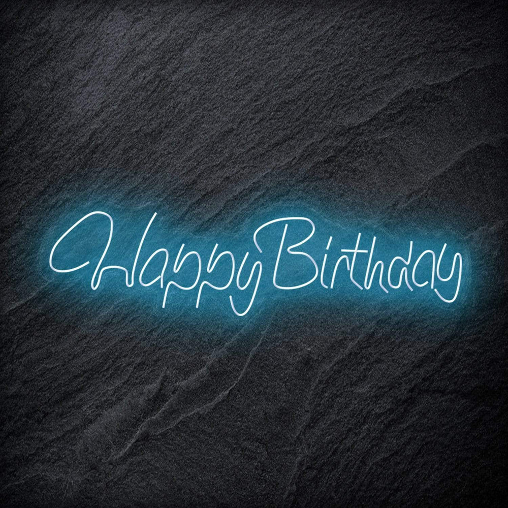 "Happy Birthday" Neon Schriftzug - NEONEVERGLOW