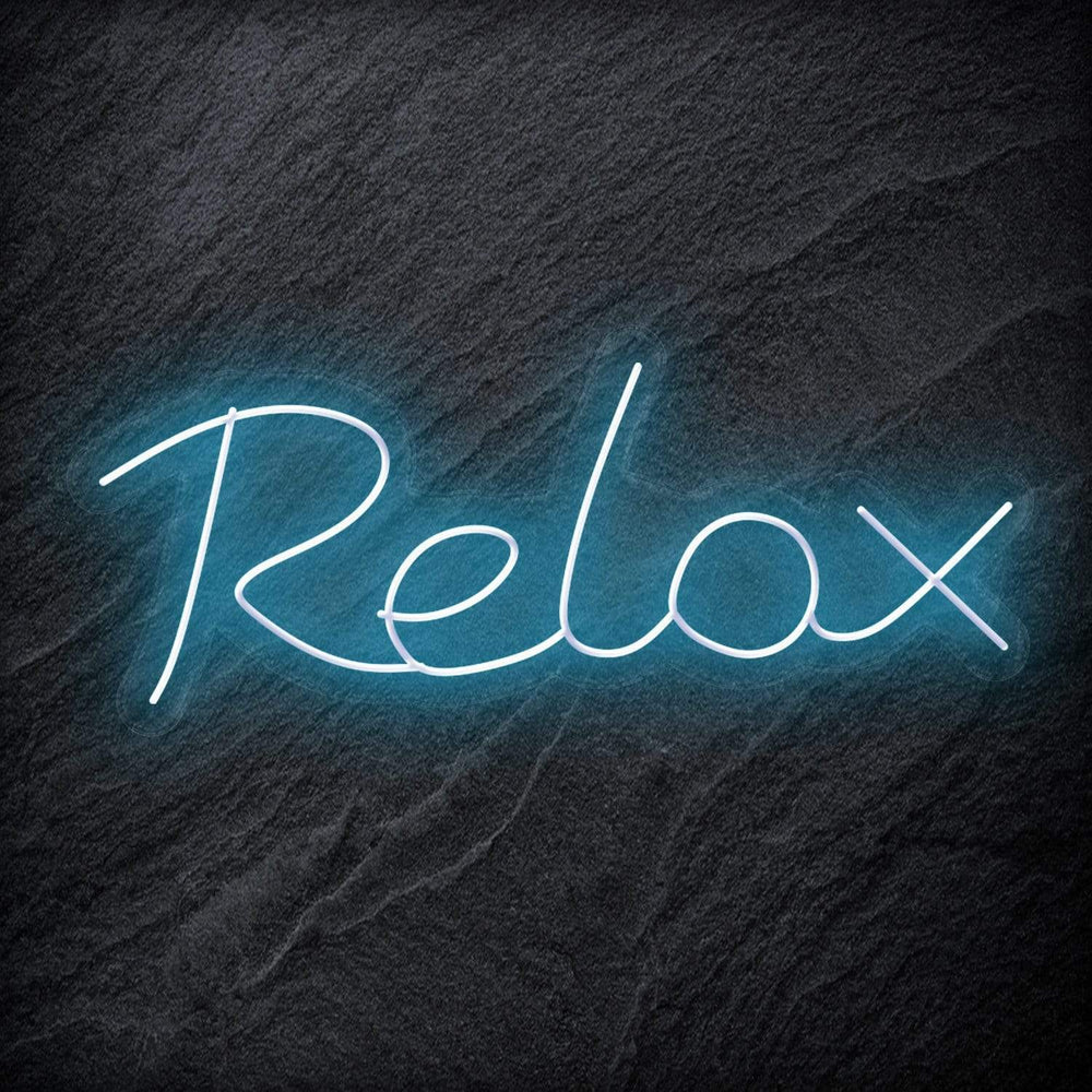 "Relax" Neon Sign Schriftzug - NEONEVERGLOW