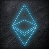 "Ethereum" LED Neonschild - NEONEVERGLOW