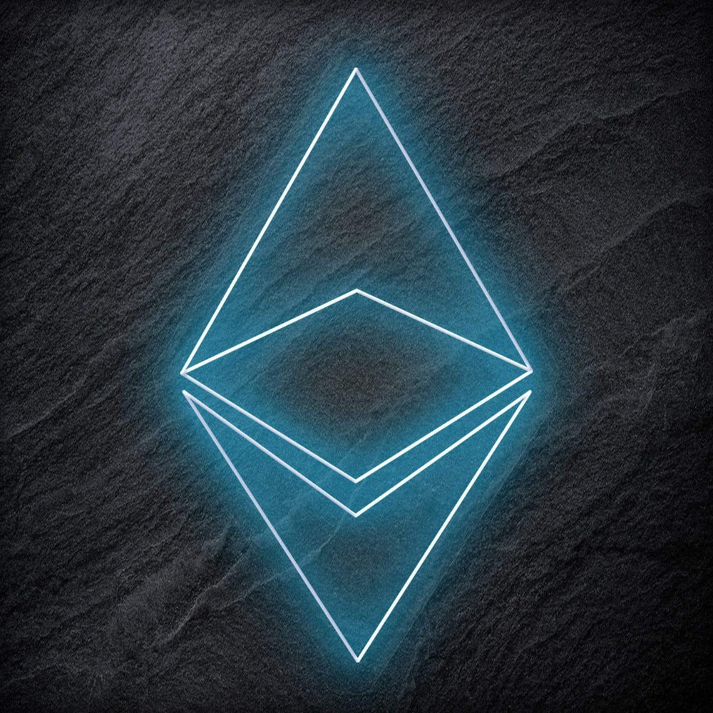 "Ethereum" Neonschild - NEONEVERGLOW