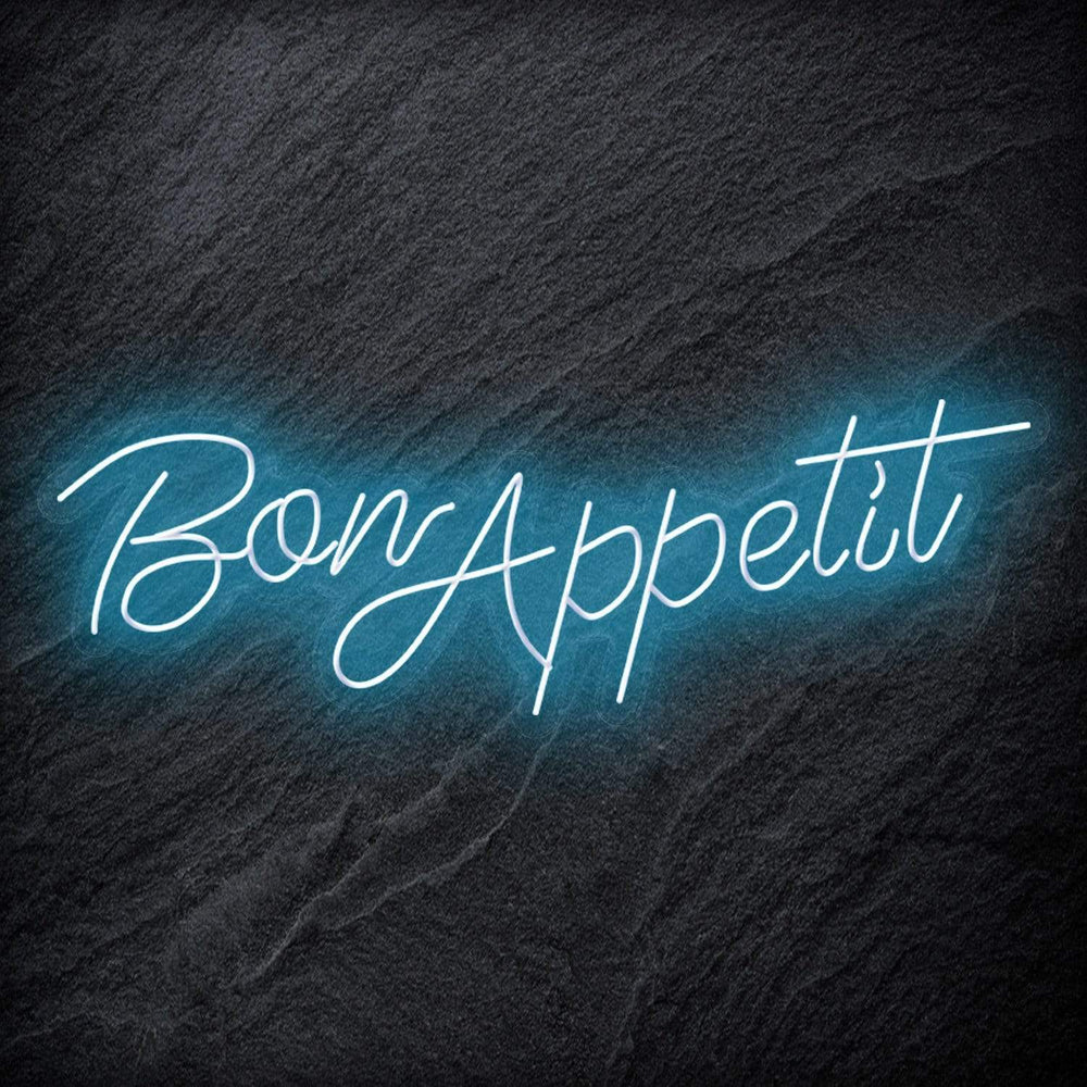 "Bon Appetit" Neon Schriftzug - NEONEVERGLOW