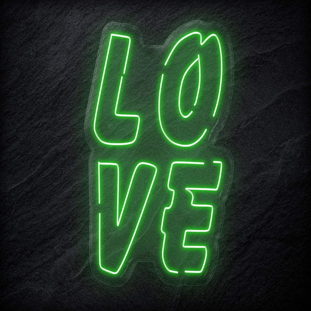 "L O V E " Neon Schriftzug - NEONEVERGLOW