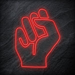 " Hoffnung" LED Neon Sign Schriftzug - NEONEVERGLOW