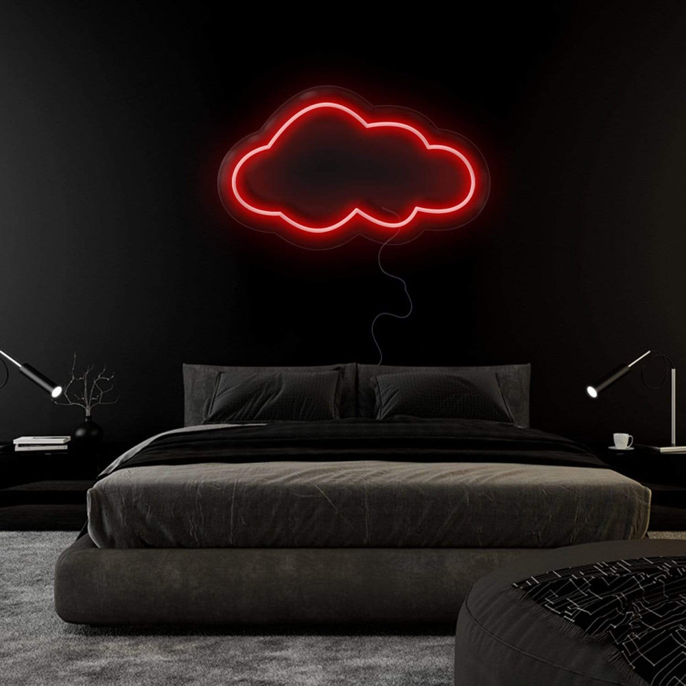 "Wolke" Neonschild Sign - NEONEVERGLOW