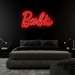 "Barbie" LED Neon Sign Schriftzug - NEONEVERGLOW