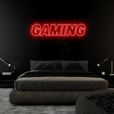 "Gaming" LED Game Neonschild Sign Schriftzug - NEONEVERGLOW