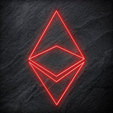 "Ethereum" LED Neonschild - NEONEVERGLOW