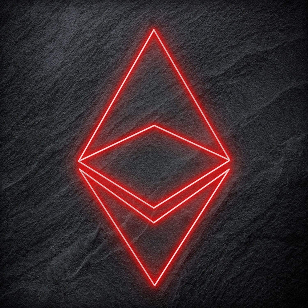 "Ethereum" Neonschild - NEONEVERGLOW