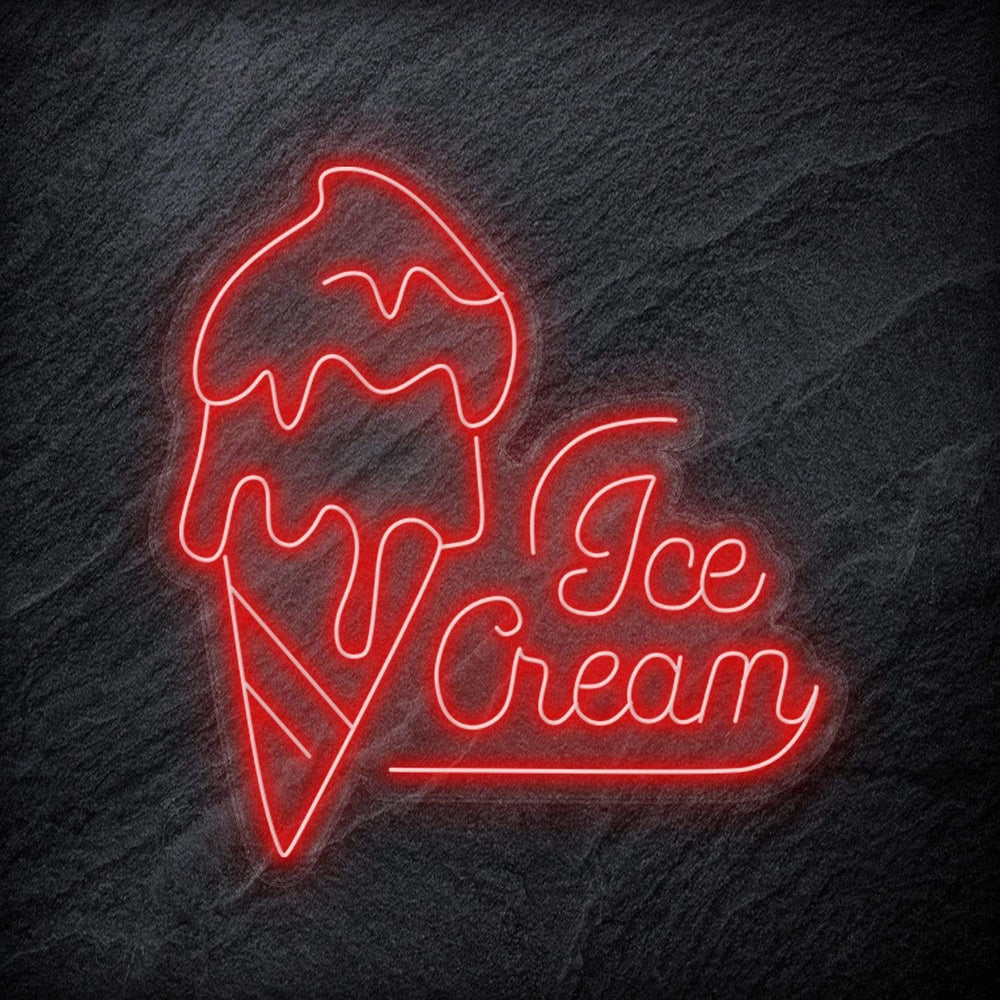 " Ice Cream Eis" Neonschild - NEONEVERGLOW