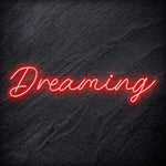"Dreaming" LED Neon Schriftzug - NEONEVERGLOW