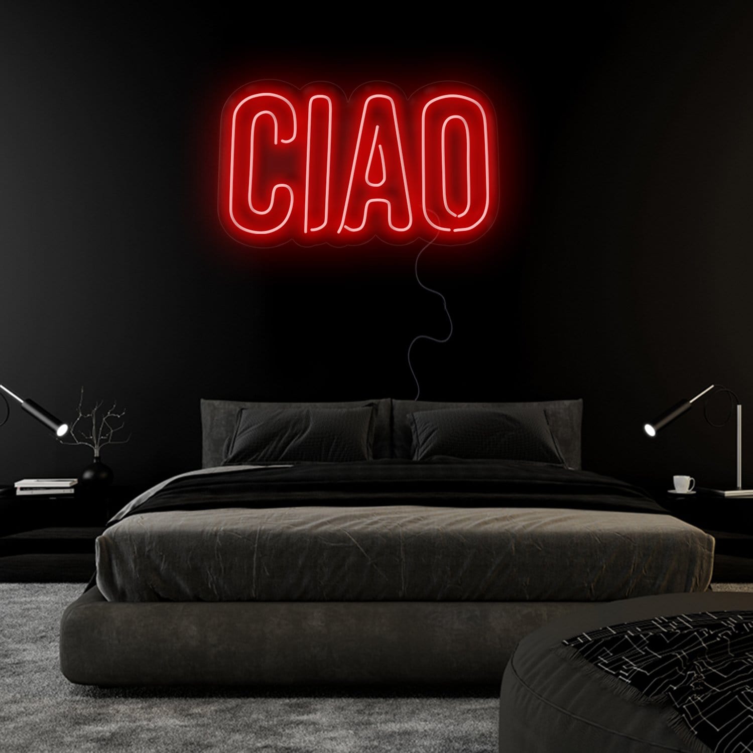 "Ciao" LED Neon Sign Schriftzug - NEONEVERGLOW