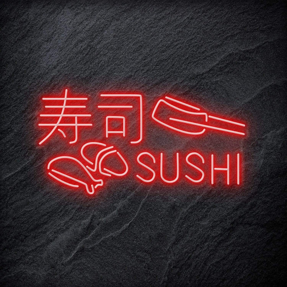 "Sushi" Neon Schild - NEONEVERGLOW