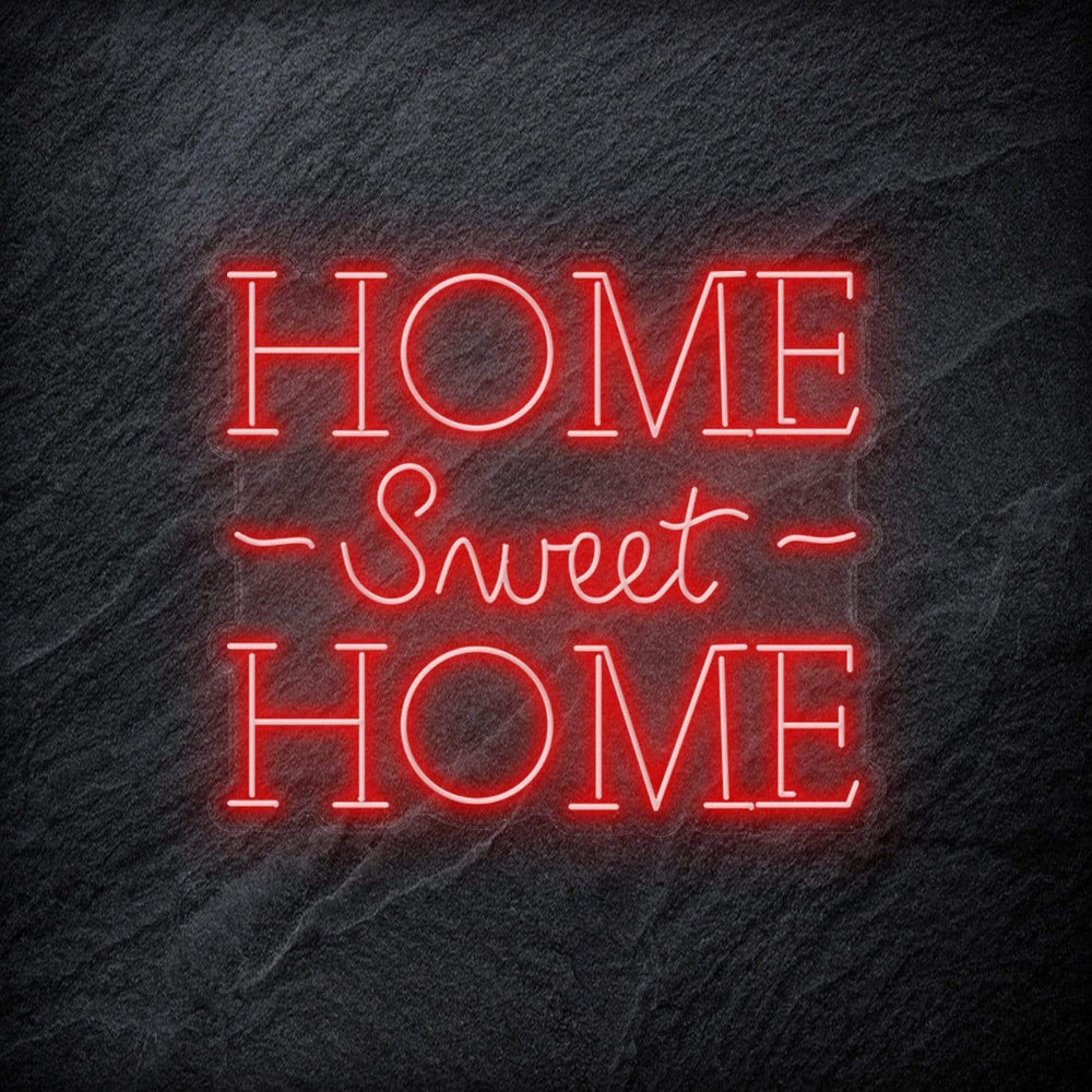 "Home Sweet Home" Neonschild - NEONEVERGLOW