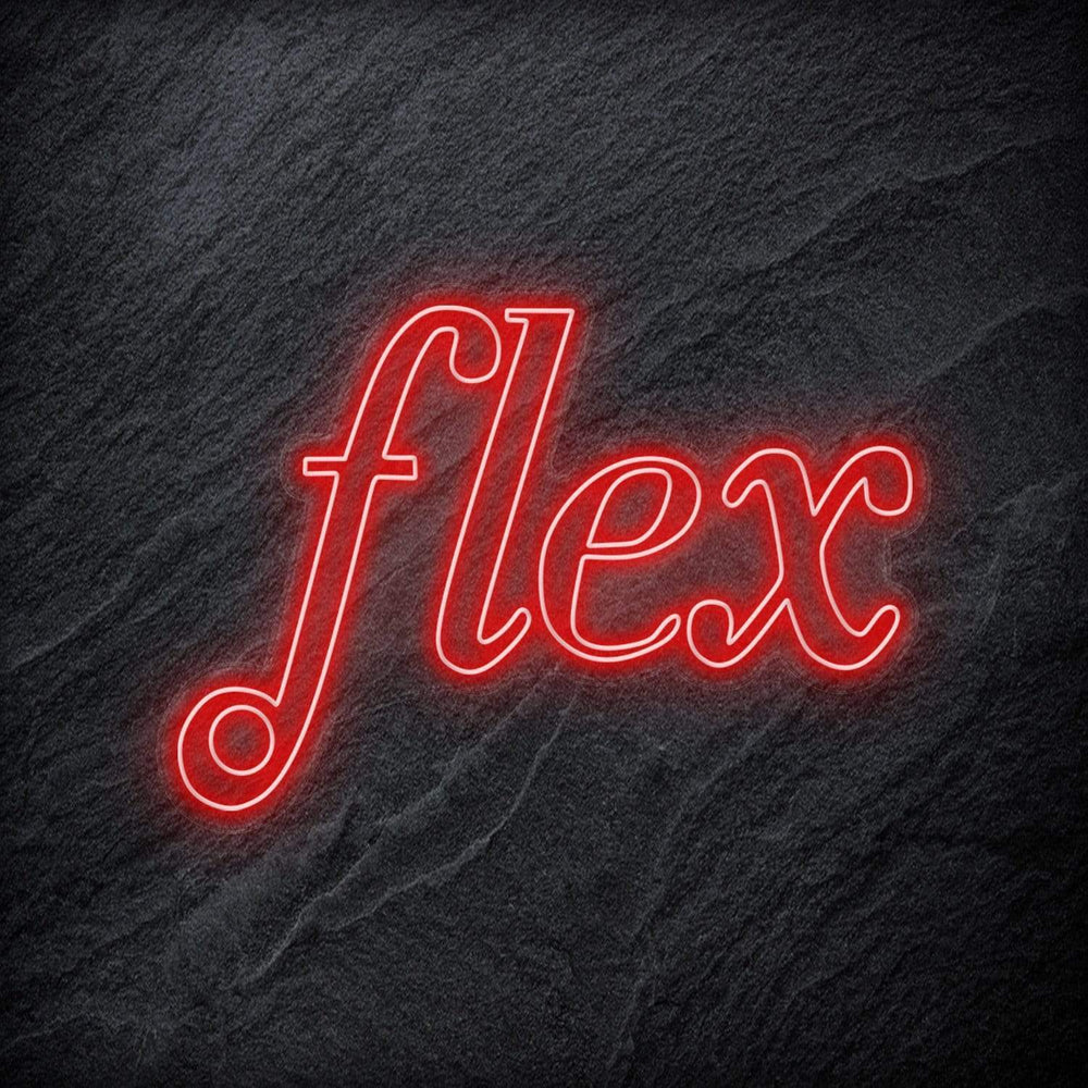 "Flex" Neonschild - NEONEVERGLOW