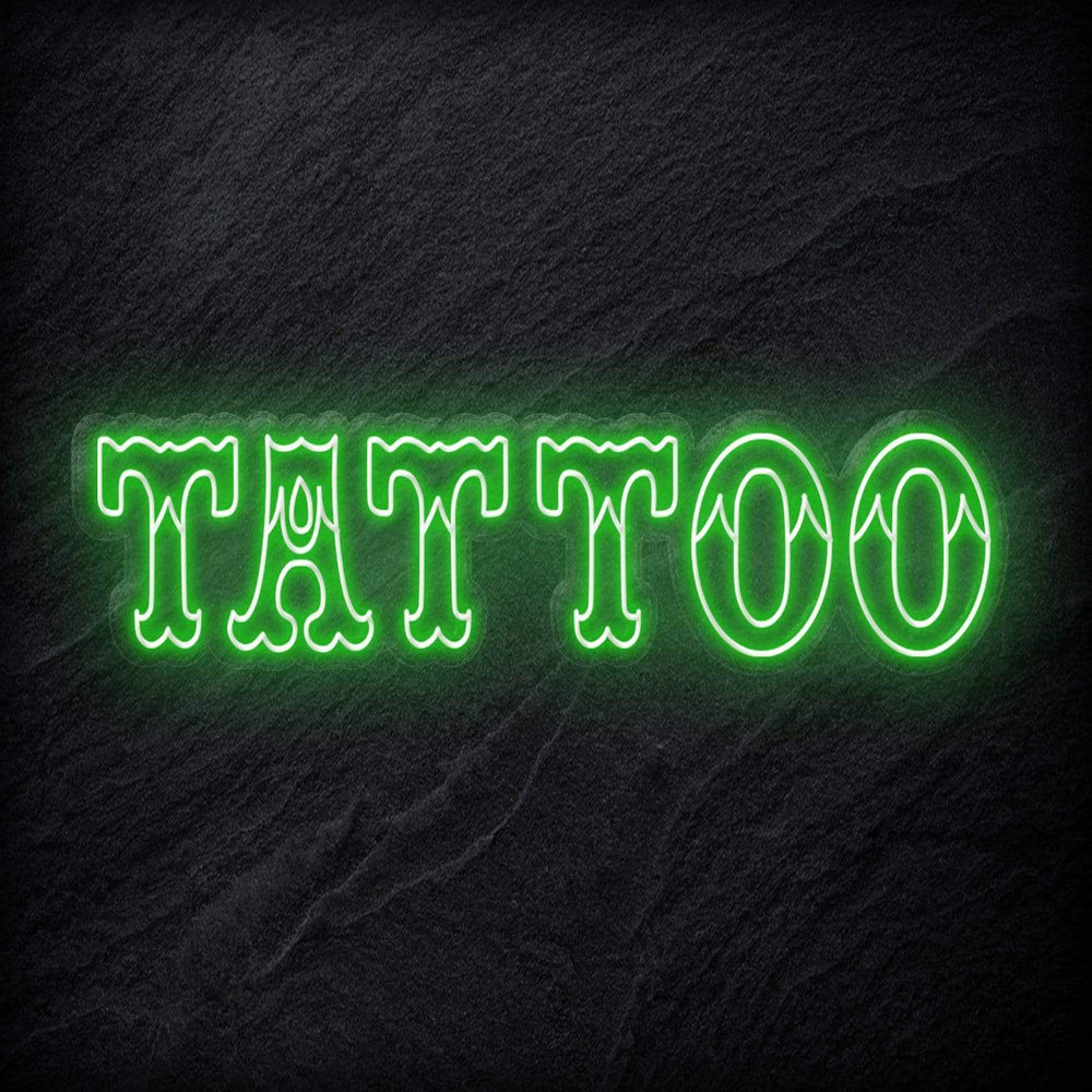 " Tattoo" Neonschild Sign - NEONEVERGLOW