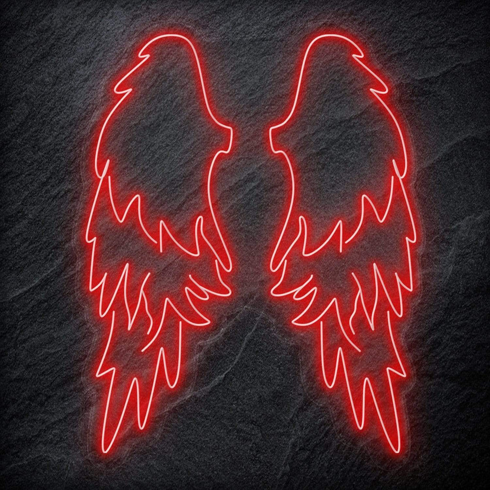 "Flügel Wings" Neonschild Sign - NEONEVERGLOW