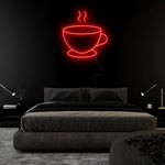 "Kaffee Coffee" LED Neonschild Sign Schriftzug - NEONEVERGLOW