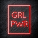 "Girl Power" LED Neon Schriftzug Sign - NEONEVERGLOW