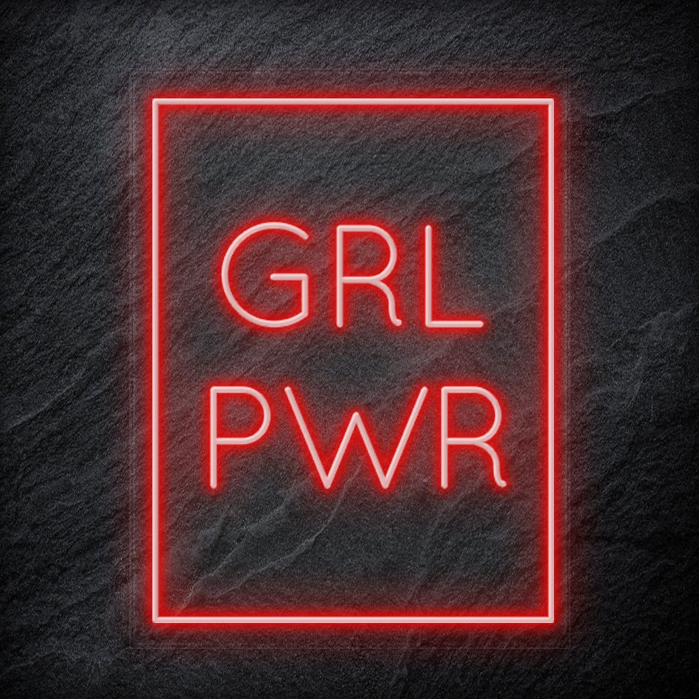 "Girl Power" Neon Schriftzug Sign - NEONEVERGLOW