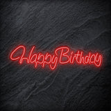 "Happy Birthday" LED Neon Schriftzug - NEONEVERGLOW