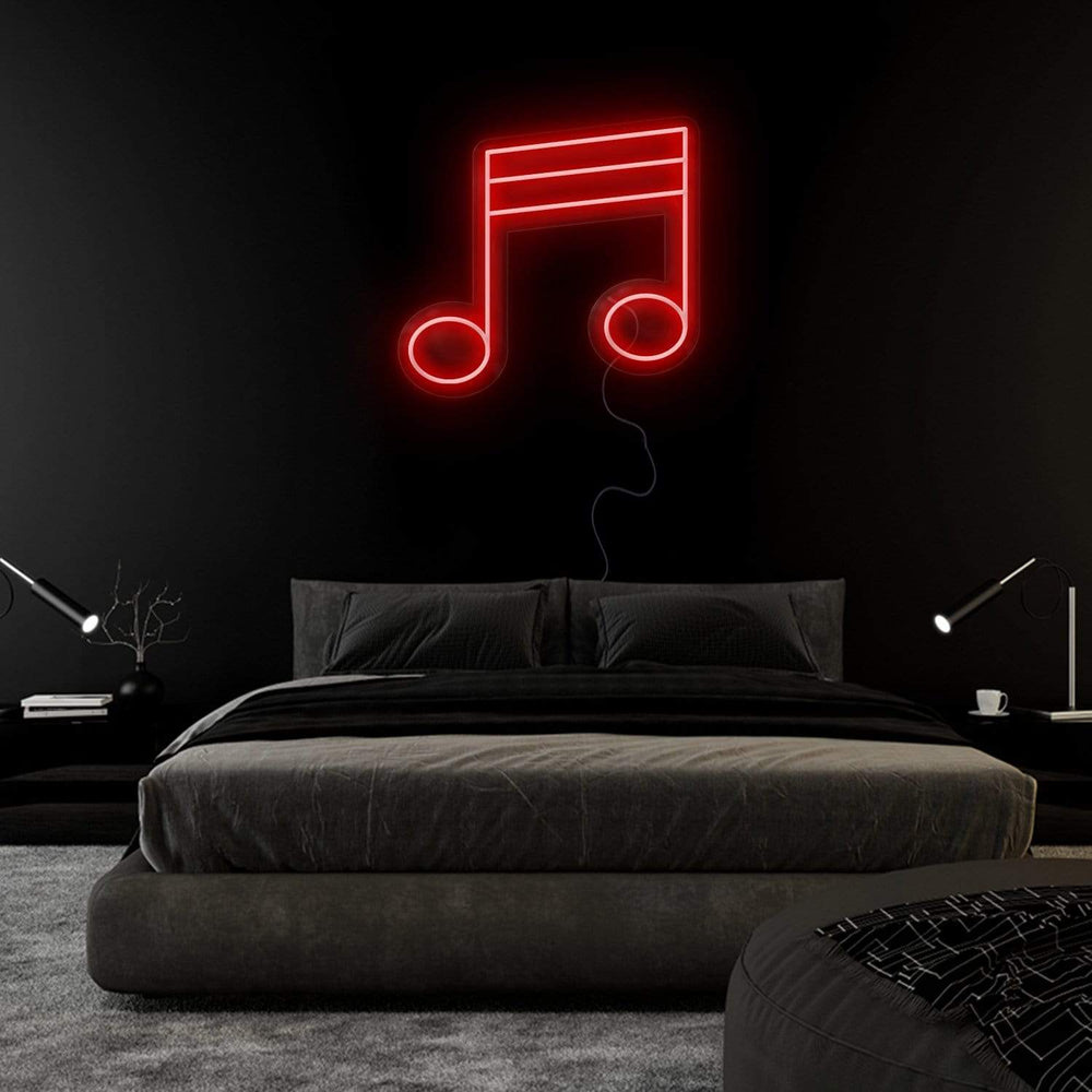 "Music Musik " Neonschild Sign Schriftzug - NEONEVERGLOW