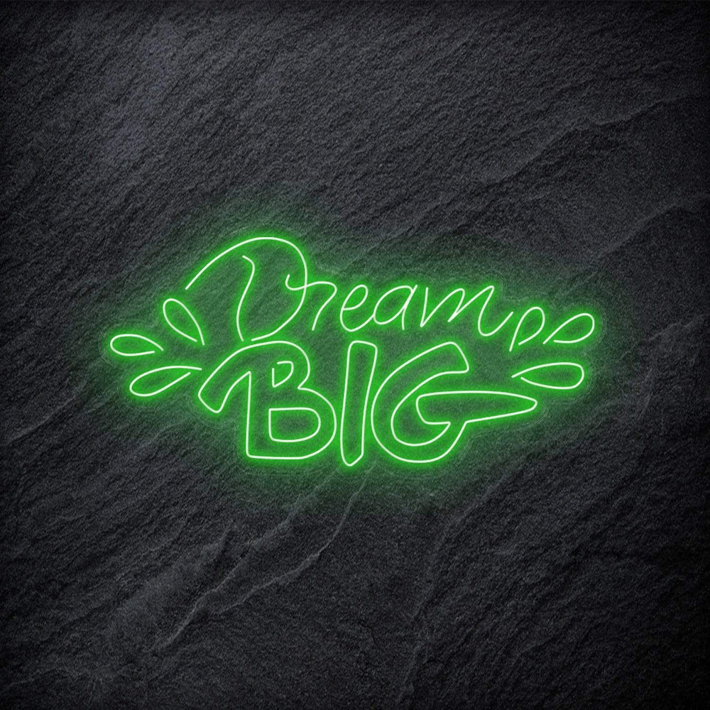 "Dream Big" Neonschild - NEONEVERGLOW