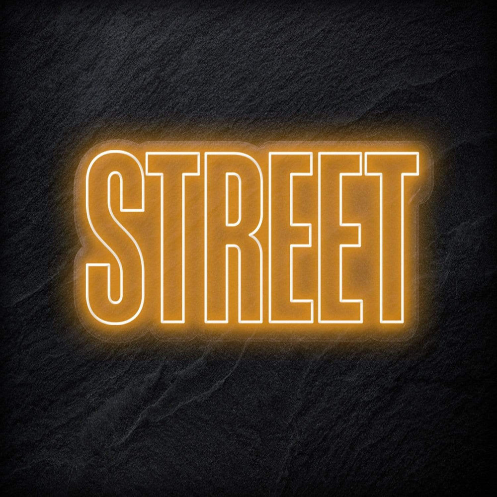 "Street" Neon Schriftzug - NEONEVERGLOW