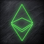 "Ethereum" LED Neonschild - NEONEVERGLOW