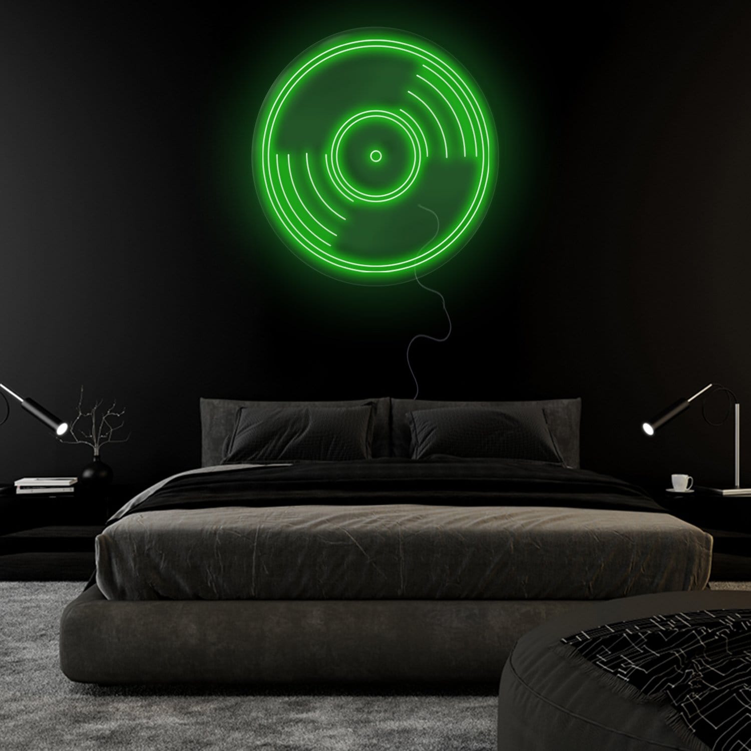 "DVD Musik" LED Neonschild Sign - NEONEVERGLOW