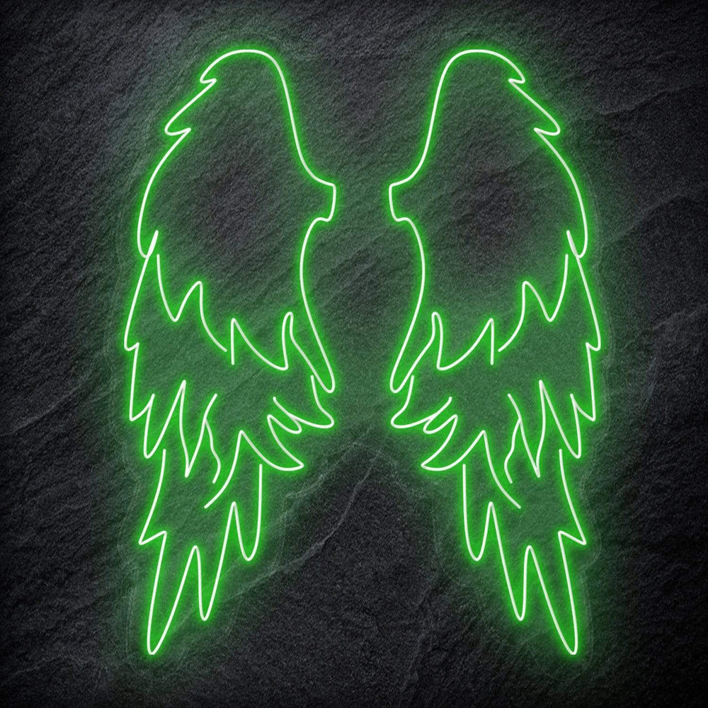 "Flügel Wings" Neonschild Sign - NEONEVERGLOW