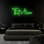 "That´s Amore" LED Neon Sign Schriftzug - NEONEVERGLOW