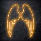 "Flügel" LED Neonschild Sign Schriftzug - NEONEVERGLOW