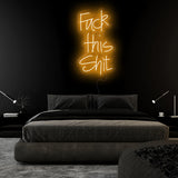 "Fuck This Shit" LED Sign Schriftzug - NEONEVERGLOW