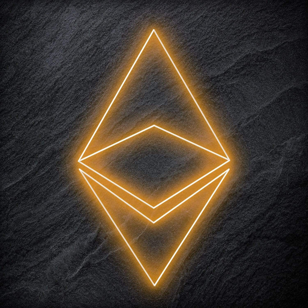 "Ethereum" Neonschild - NEONEVERGLOW