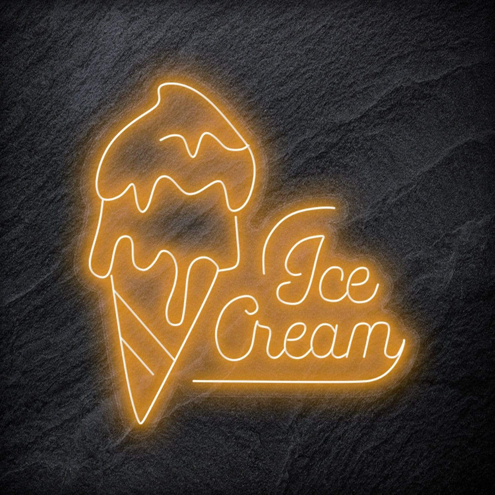 " Ice Cream Eis" Neonschild - NEONEVERGLOW