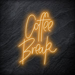 "Coffee Break" LED Neon Schriftzug - NEONEVERGLOW