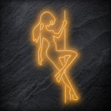 " Tanzende Frau " LED  Neonschild Sign - NEONEVERGLOW