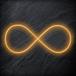 "Unendlich" LED Neonschild Schriftzug Sign - NEONEVERGLOW