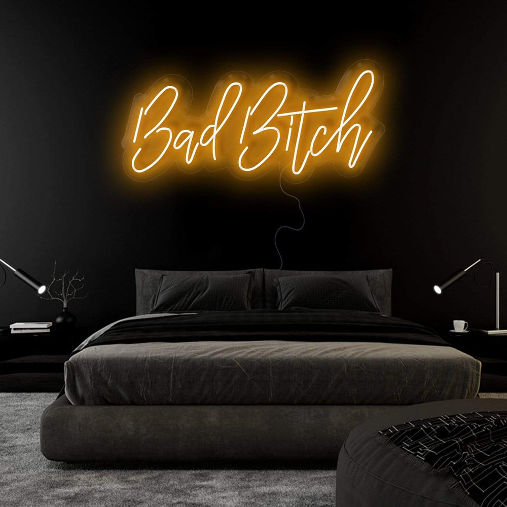 "Bad Bitch" Neonschild Sign Schriftzug - NEONEVERGLOW