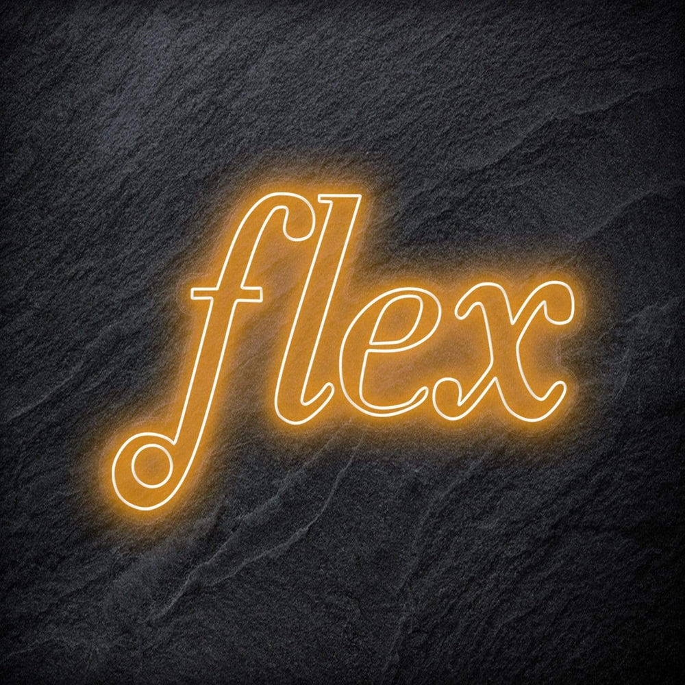 "Flex" Neonschild - NEONEVERGLOW